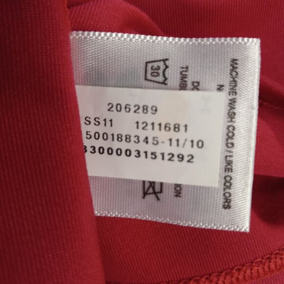 Under Armour Size S Tank Top HeatGear Racerback Pink Shelf Bra Athletic Stretchy - Picture 12 of 14